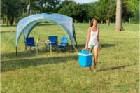 Campingaz koelbox - Icetime Plus -  Tot 27 uur koel - 30 liter - Met koelelement - Blauw - Afbeelding 3