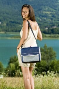 Campingaz koeltas - Fold'n cool - Makkelijk opvouwbaar - 10 liter - Met koelelement -  Blauw - Afbeelding 3
