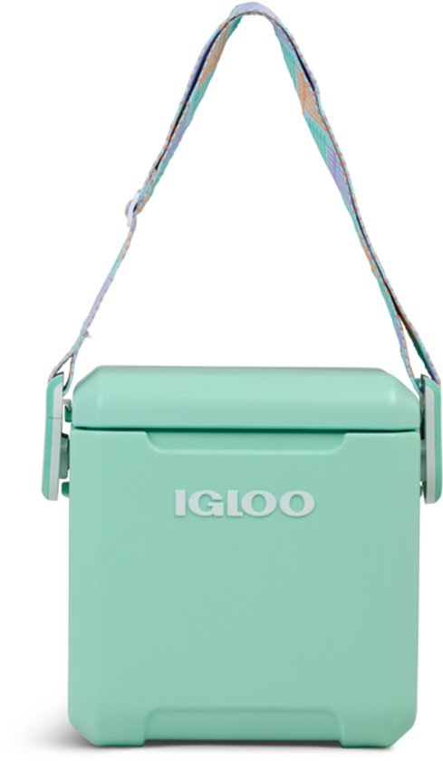 Igloo - Tag Along - 10QT Koelbox -Seafoam Green – Compacte Cooler met Schouderband – 11 Liter, Lekvrij & 2 Dagen Koeling - Afbeelding 2